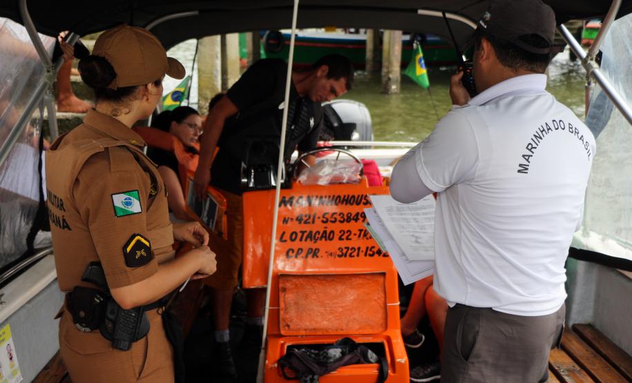Pontal do Paraná, 01 de março de 2019. Operação Verão 2018/2019 - Operação Maré Seca
