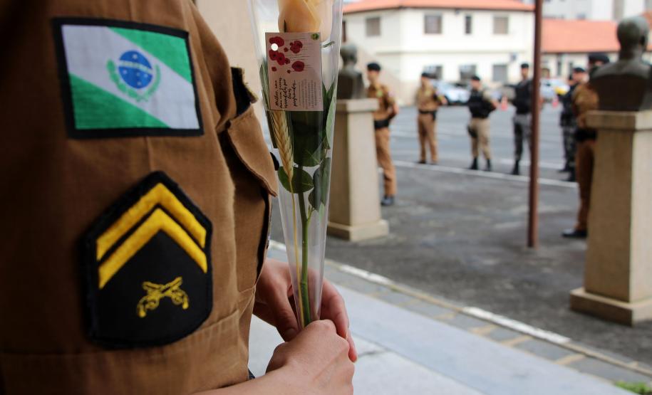 Curitiba, 26 de fevereiro de 2019. Homenagem as policiais militares pelo dia internacional da mulher