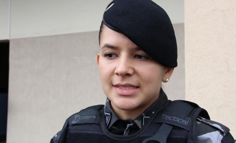 Curitiba, 26 de fevereiro de 2019. Homenagem as policiais militares pelo dia internacional da mulher