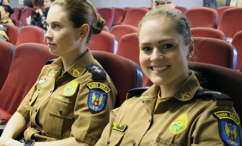 Curitiba, 26 de fevereiro de 2019. Homenagem as policiais militares pelo dia internacional da mulher