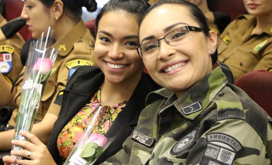Curitiba, 26 de fevereiro de 2019. Homenagem as policiais militares pelo dia internacional da mulher