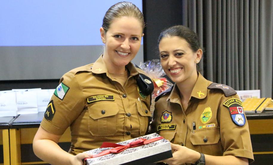 Curitiba, 26 de fevereiro de 2019. Homenagem as policiais militares pelo dia internacional da mulher