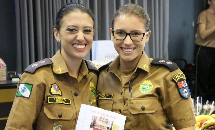 Curitiba, 26 de fevereiro de 2019. Homenagem as policiais militares pelo dia internacional da mulher