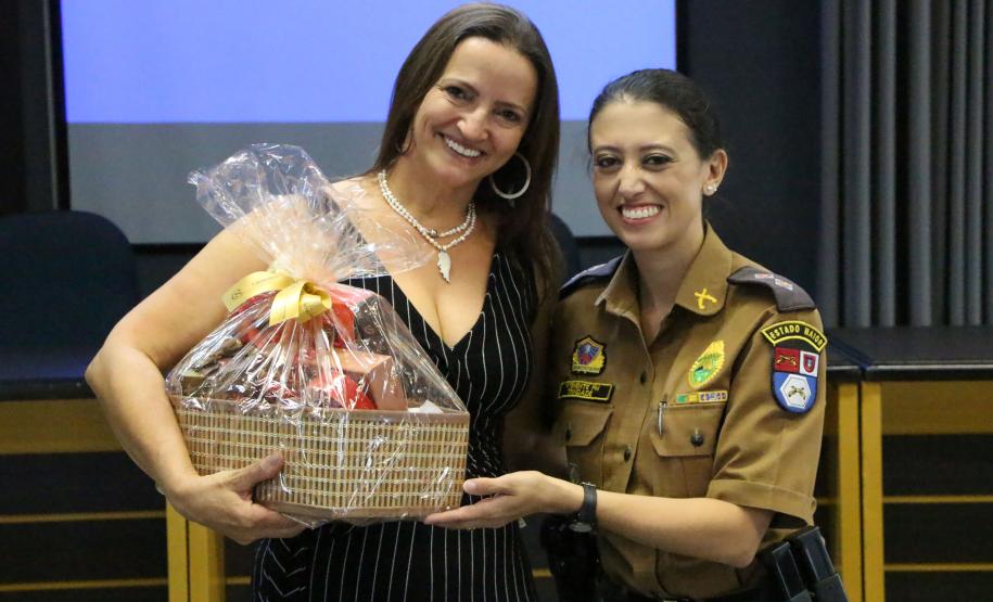 Curitiba, 26 de fevereiro de 2019. Homenagem as policiais militares pelo dia internacional da mulher