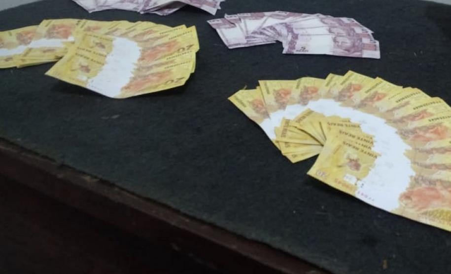 Mais de R$ 1,5 mil em notas falsas são apreendidos durante Festa do Cupim, em Pato Bragado (PR)