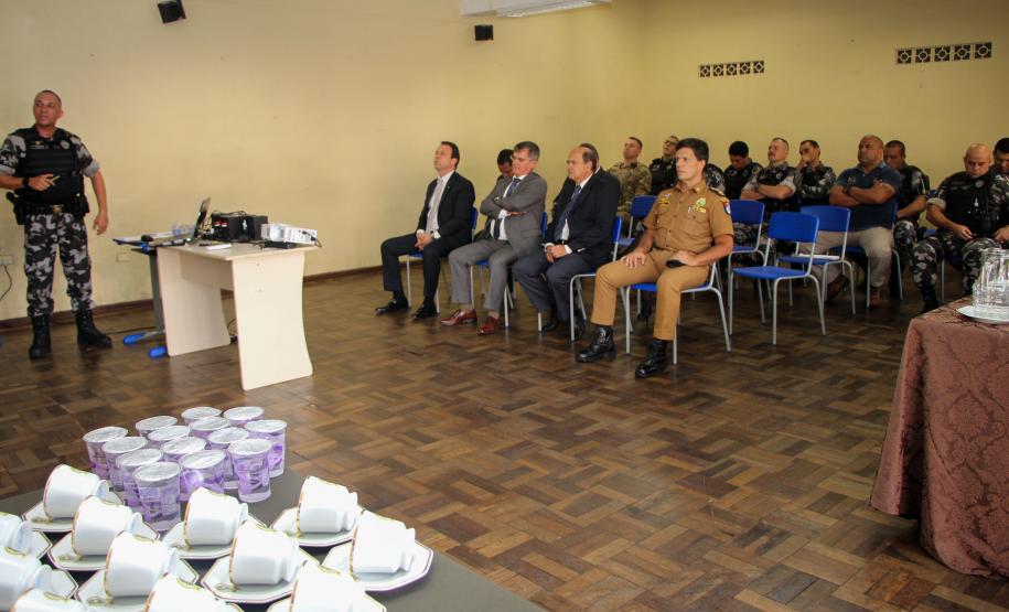 Curitiba, 19 de março de 2019. Visita do Secretário Nacional de Segurança Pública ao BOPE.