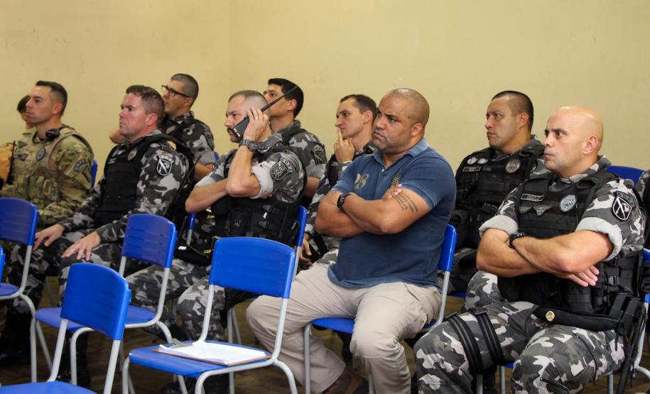 Curitiba, 19 de março de 2019. Visita do Secretário Nacional de Segurança Pública ao BOPE.