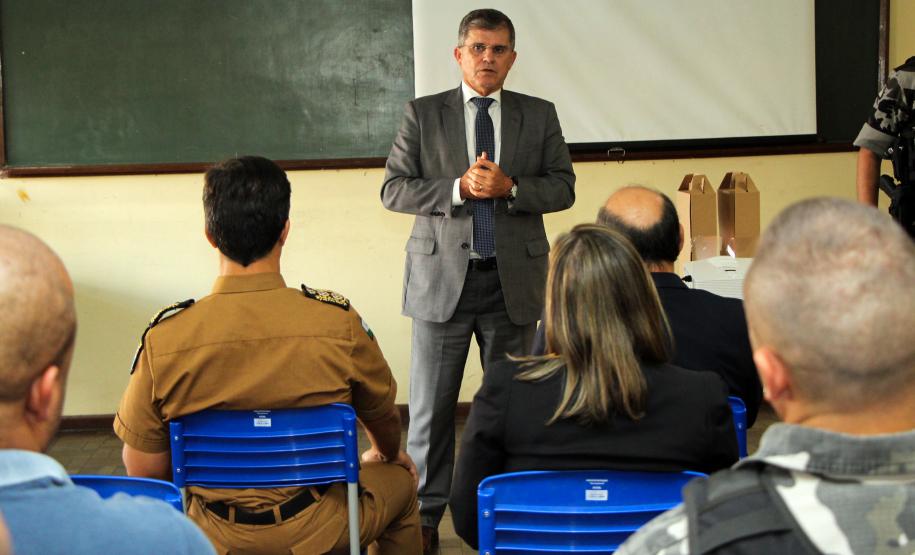 Curitiba, 19 de março de 2019. Visita do Secretário Nacional de Segurança Pública ao BOPE.