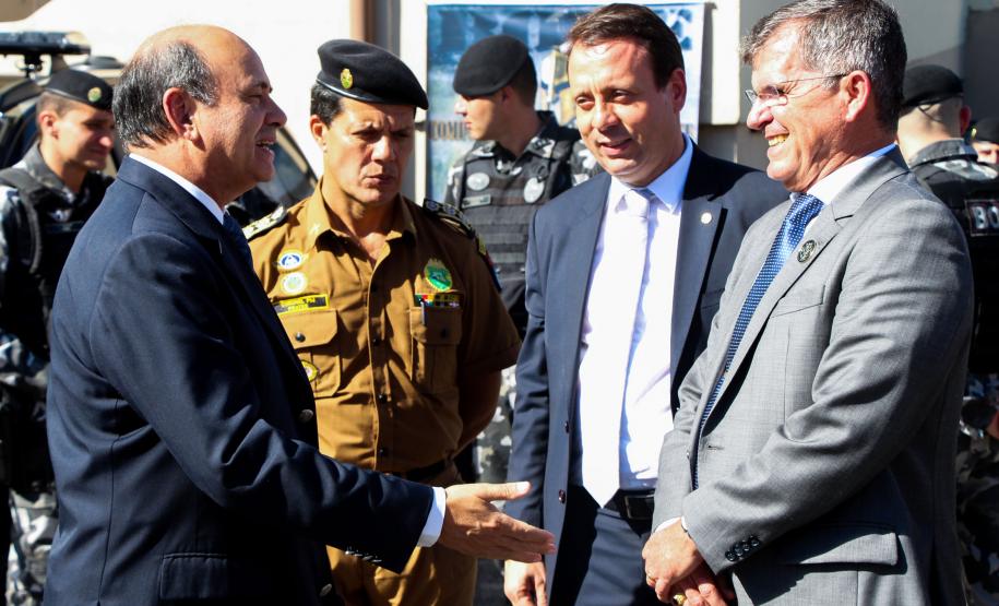 Curitiba, 19 de março de 2019. Visita do Secretário Nacional de Segurança Pública ao BOPE.