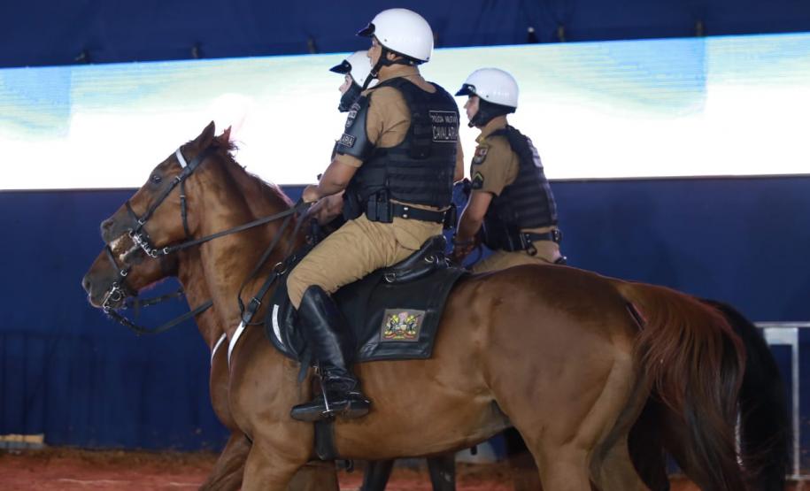 Cavalaria do 6º BPM marca presença na 45ª Expo Umuarama
