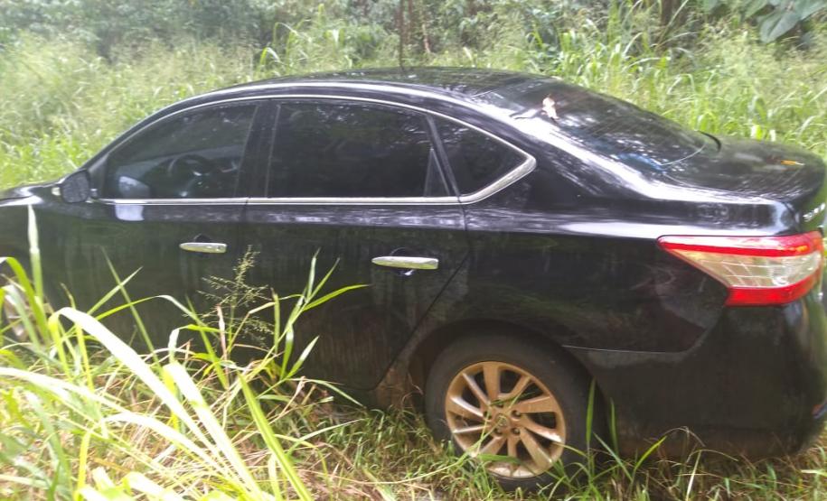Automóvel roubado é recuperado a partir de denúncias em Ortigueira (PR)