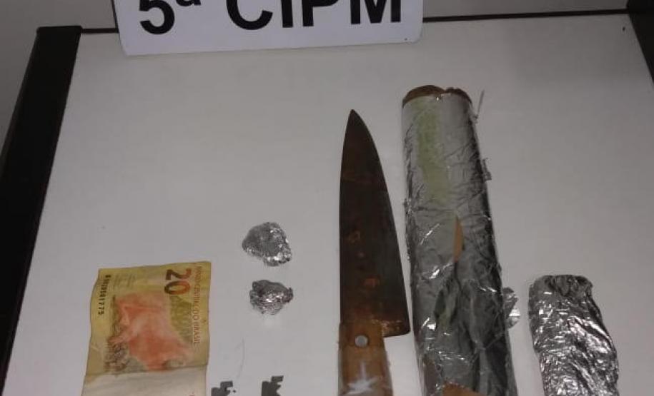 Suspeito de envolvimento com o tráfico de drogas é preso em São Tomé, no Noroeste do estado