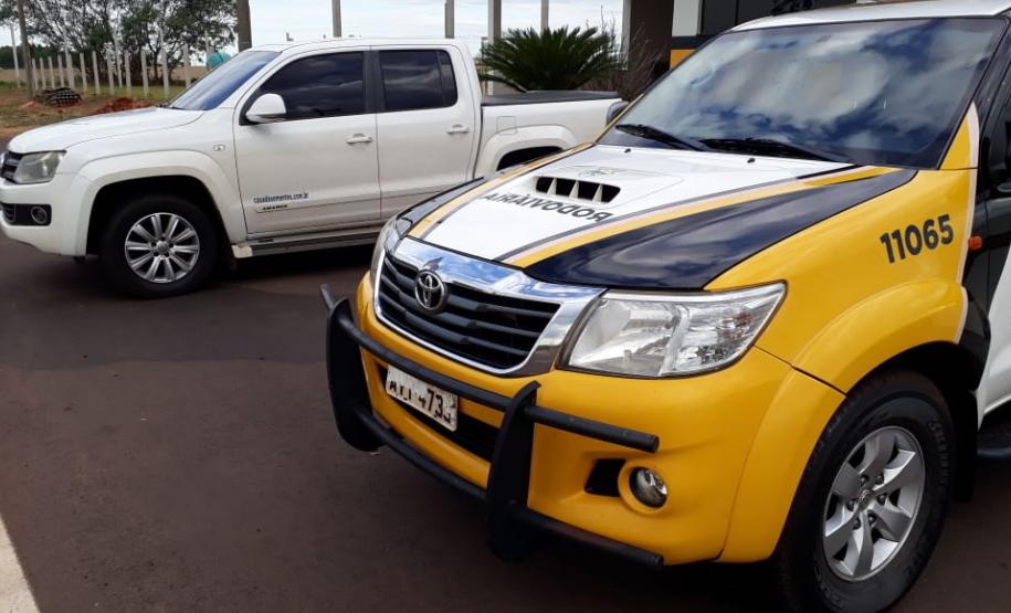 Posto Policial Rodoviário de Iporã recupera veículo com alerta de roubo do Estado de São Paulo