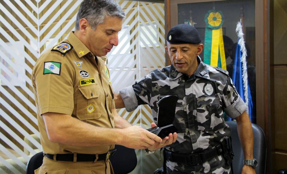 Curitiba, 29 de março de 2019. Entrega de Homenagem ao Comandante Geral Cel. Péricles - COE