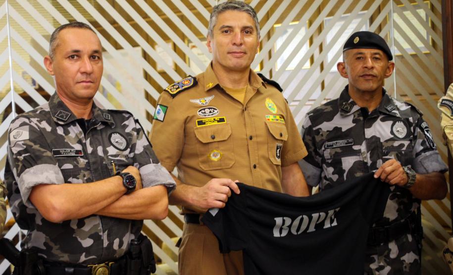 Curitiba, 29 de março de 2019. Entrega de Homenagem ao Comandante Geral Cel. Péricles - COE