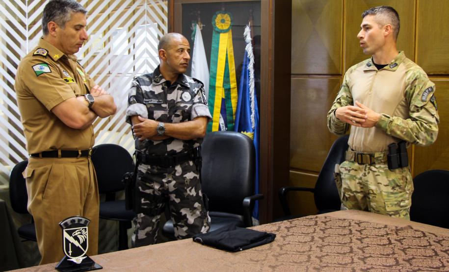 Curitiba, 29 de março de 2019. Entrega de Homenagem ao Comandante Geral Cel. Péricles - COE