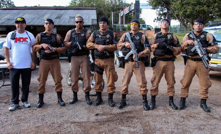 São José dos Pinhais, 30 de março de 2019. Exercício de APH Tático - 17º BPM