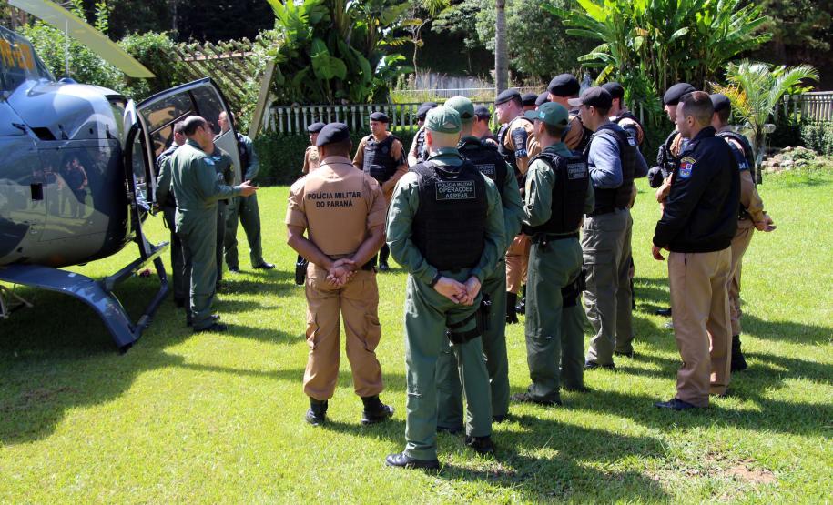 São José dos Pinhais, 30 de março de 2019. Exercício de APH Tático - 17º BPM