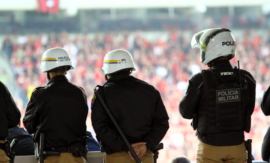 Policiamento para o jogo entre Athletico e Boca Juniors será reforçado pela Polícia Militar e terá identificação biométrica