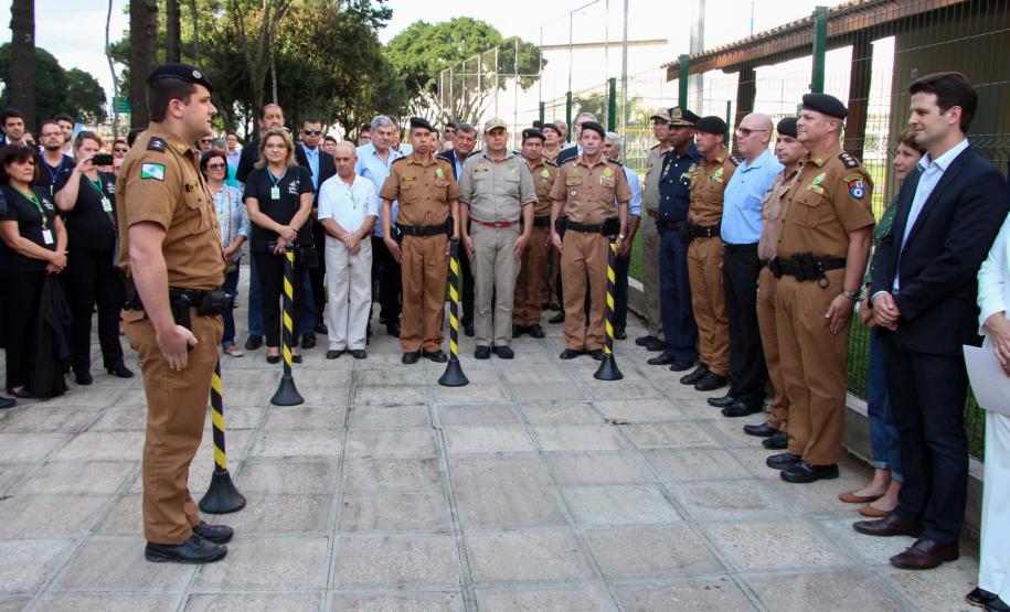 Curitiba, 02 de abril de 2019. Inauguração da Nova Sede da 1ª Cia do 13º BPM
