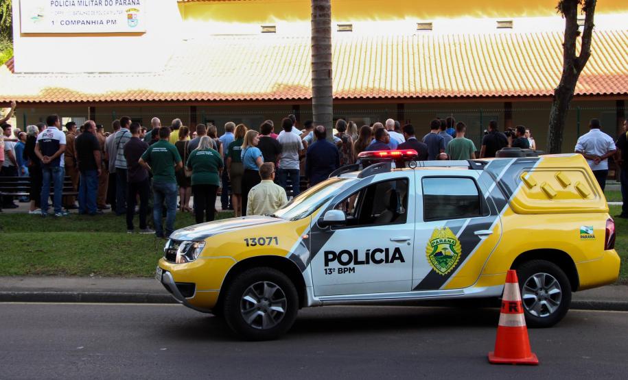 Curitiba, 02 de abril de 2019. Inauguração da Nova Sede da 1ª Cia do 13º BPM