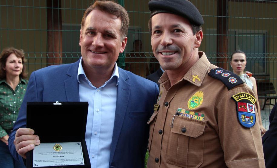 Curitiba, 02 de abril de 2019. Inauguração da Nova Sede da 1ª Cia do 13º BPM