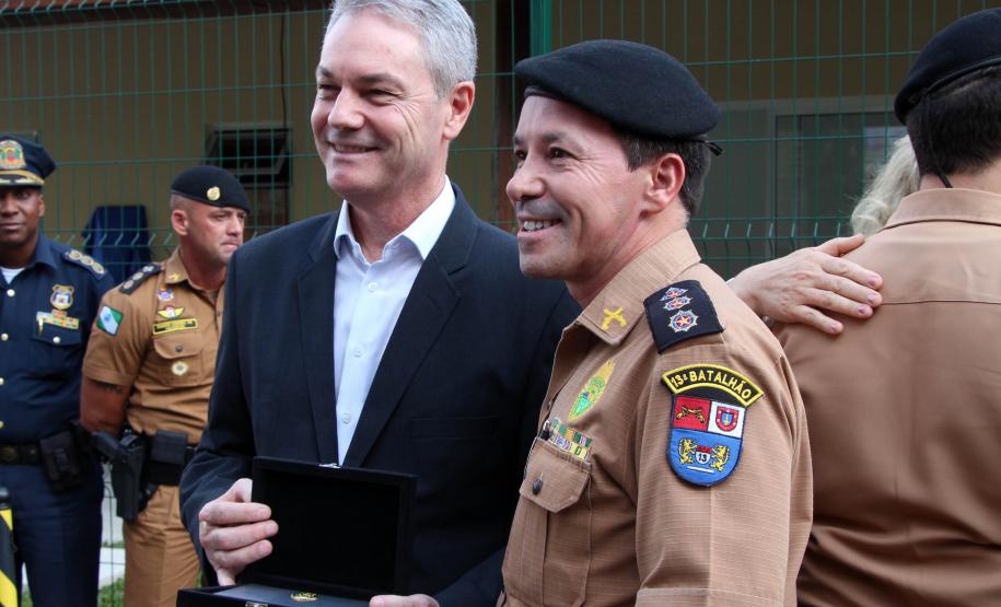 Curitiba, 02 de abril de 2019. Inauguração da Nova Sede da 1ª Cia do 13º BPM