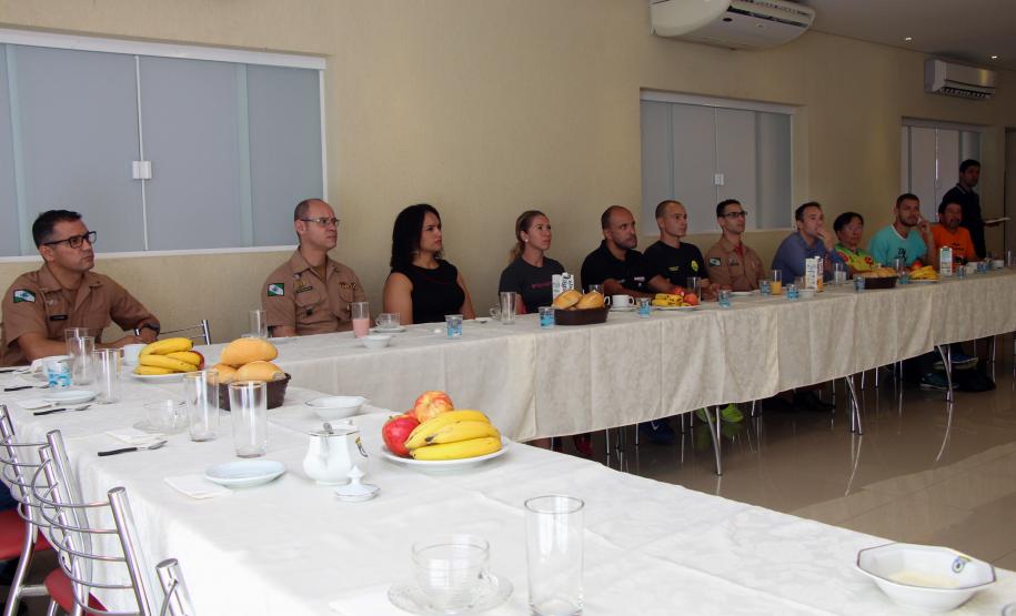Curitiba, 02 de abril de 2019. Reunião - Corrida da Casa Militar