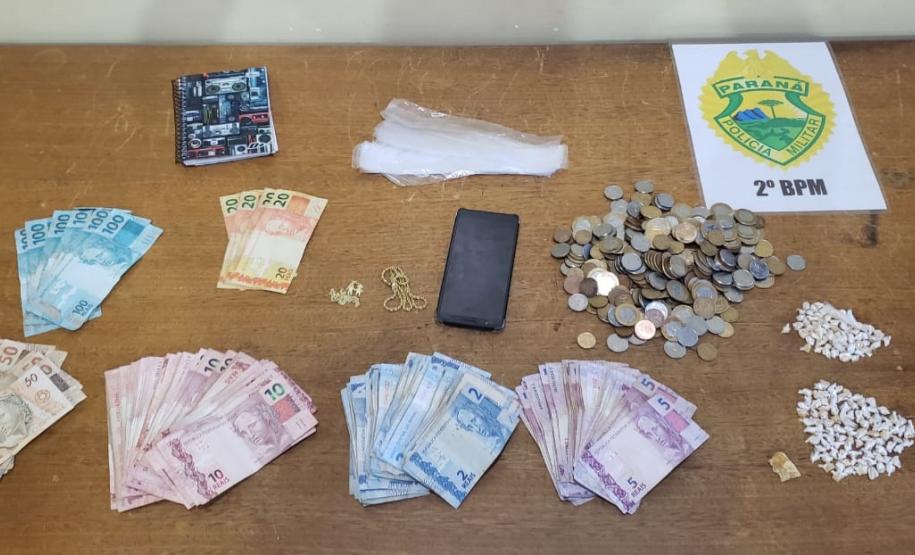 Homem é preso com pedras de crack e dinheiro em Santo Antônio da Platina (PR)