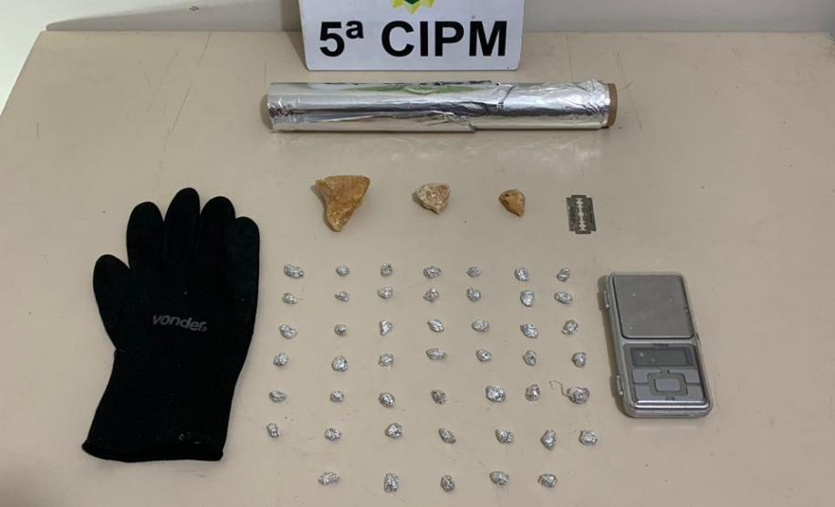 Adolescente suspeito de envolvimento com o tráfico de drogas é encaminhado pela PM no Noroeste do estado