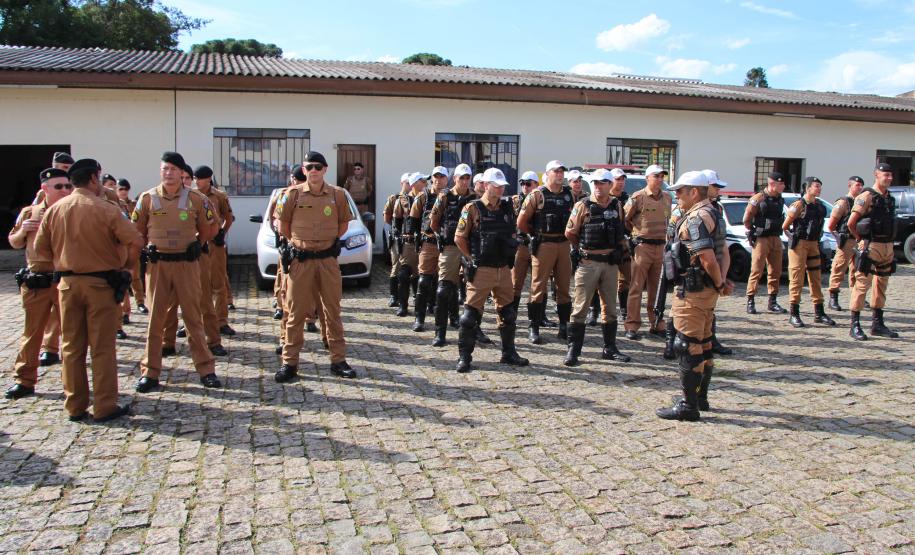 Piraquara, 12 de abril de 2019. Operação Arcanjo BPGD.