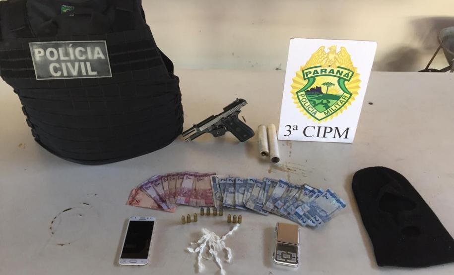 Cinco pessoas são encaminhadas pela PM no Noroeste em situações distintas; arma de fogo e munições são apreendidas