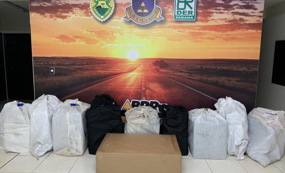 BPRv apreende carga de produtos contrabandeados do Paraguai no Noroeste do estado.