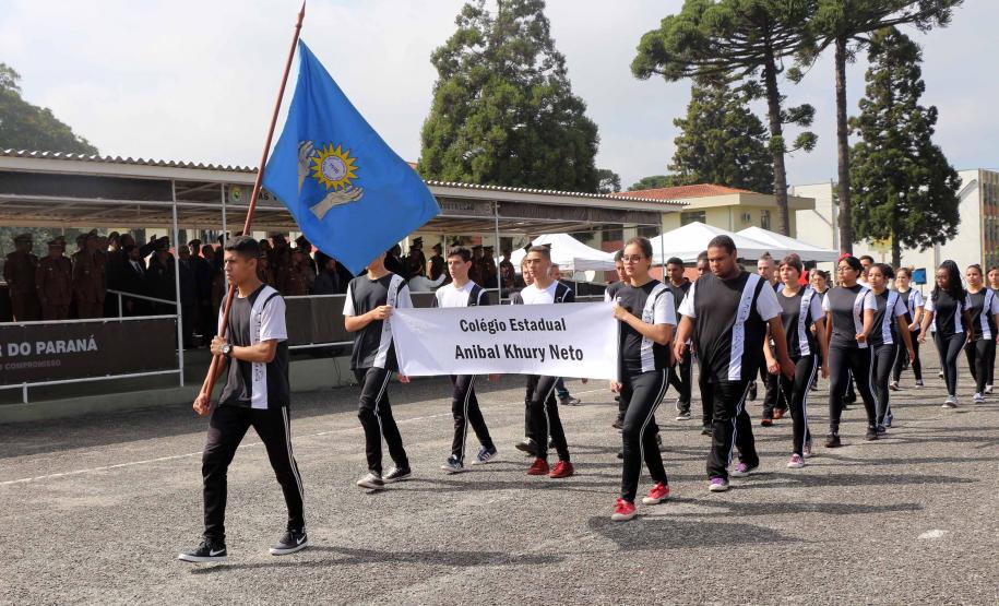São José dos Pinhais, 17 de abril de 2019. Solenidade alusiva ao "Dia de Tiradentes".