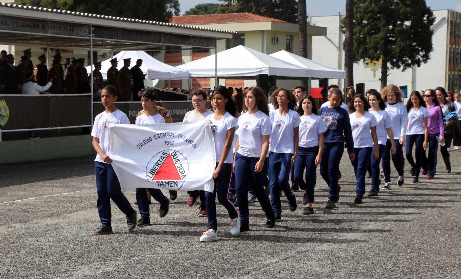 São José dos Pinhais, 17 de abril de 2019. Solenidade alusiva ao "Dia de Tiradentes".