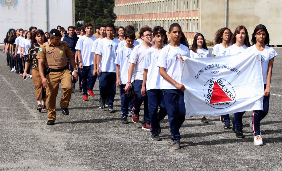 São José dos Pinhais, 17 de abril de 2019. Solenidade Alusiva a Tiradentes