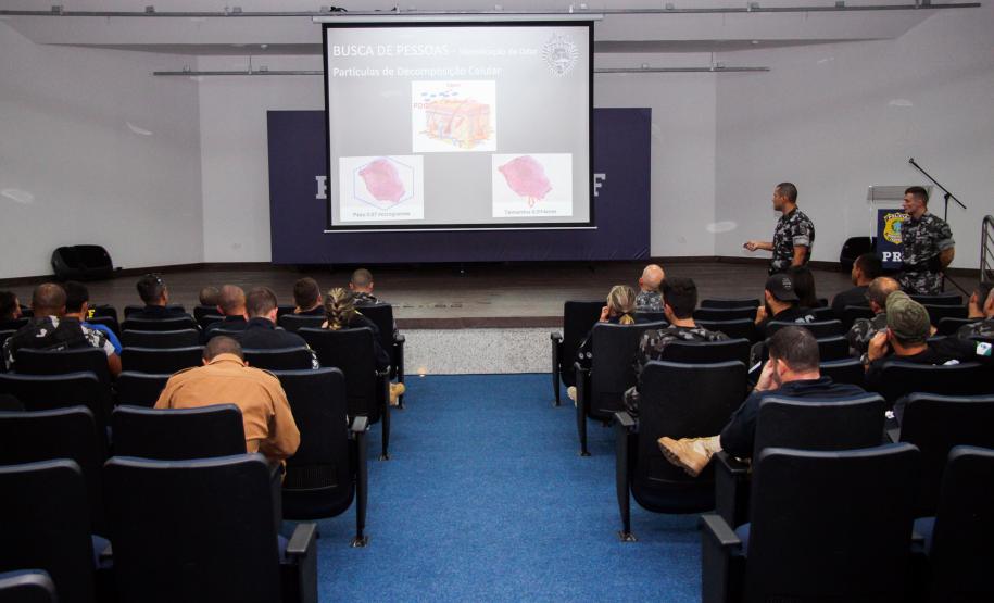 Curitiba, 17 de abril de 2019. 1º Intercâmbio Cinotécnico da PRF