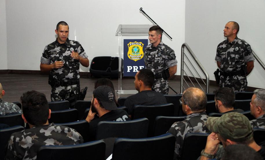 Curitiba, 17 de abril de 2019. 1º Intercâmbio Cinotécnico da PRF