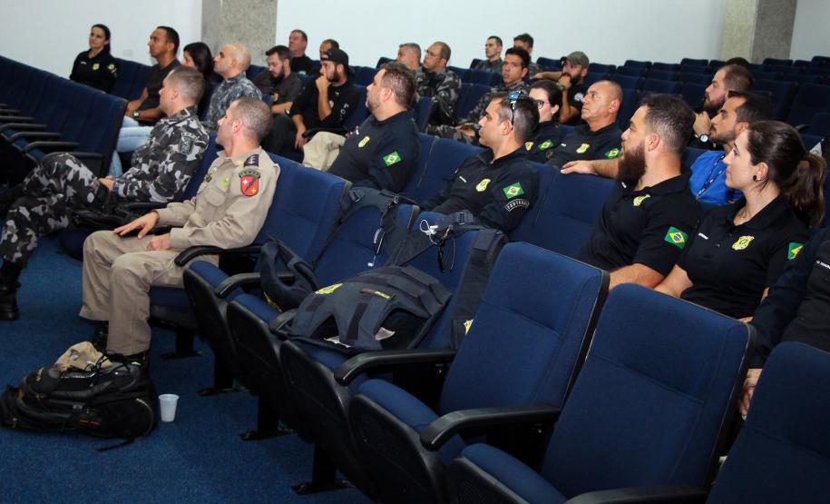 Curitiba, 17 de abril de 2019. 1º Intercâmbio Cinotécnico da PRF