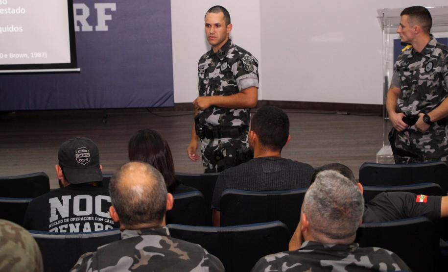 Curitiba, 17 de abril de 2019. 1º Intercâmbio Cinotécnico da PRF