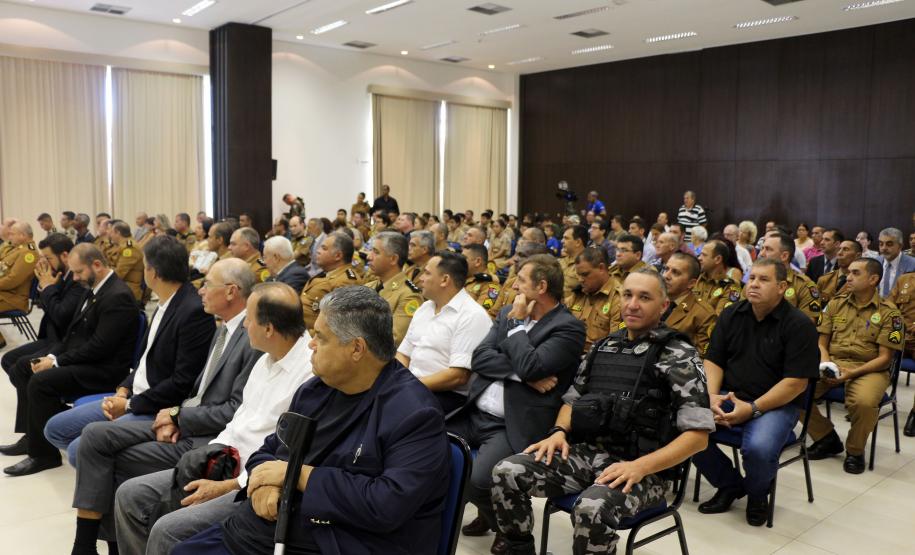 Matinhos, 18 de abril de 2019. Solenidade alusiva ao 42º Aniversário do 9º BPM.