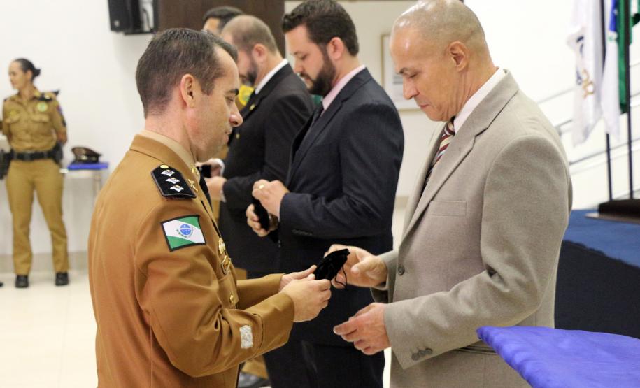 Matinhos, 18 de abril de 2019. Solenidade alusiva ao 42º Aniversário do 9º BPM.