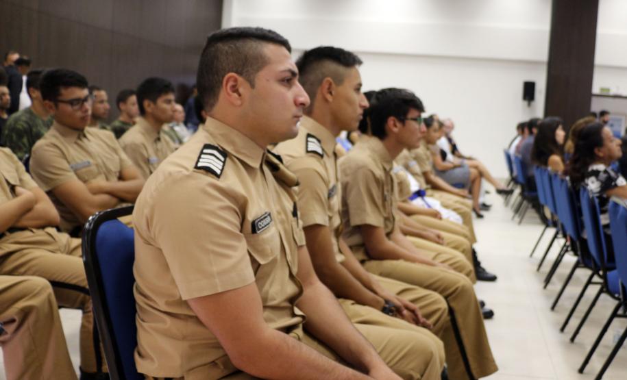 Matinhos, 18 de abril de 2019. Solenidade alusiva ao 42º Aniversário do 9º BPM.