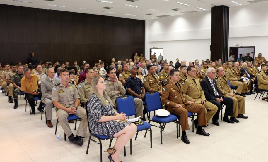 Matinhos, 18 de abril de 2019. Solenidade alusiva ao 42º Aniversário do 9º BPM.