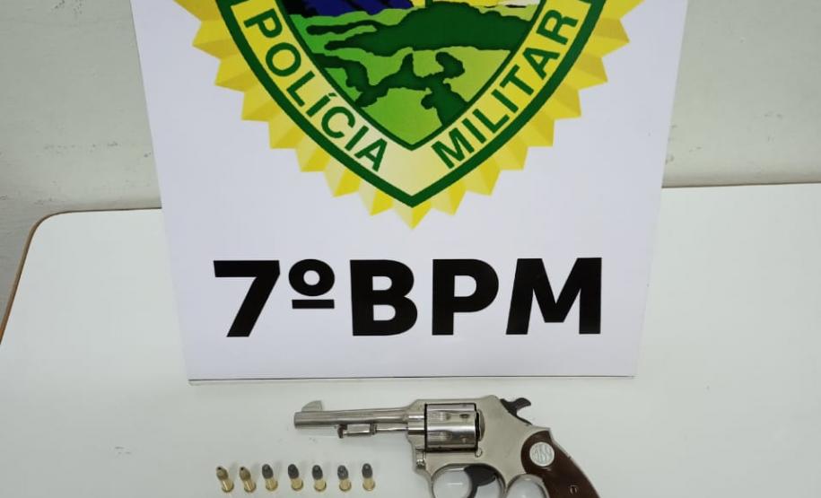 No Noroeste do estado, PM apreende três armas de fogo durante o cumprimento de três Mandados de Busca e Apreensão