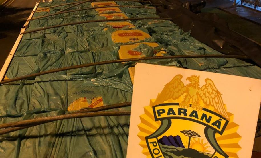 Aproximadamente 60 mil pacotes de cigarros foram apreendidos pelo BPFron em Umuarama (PR)