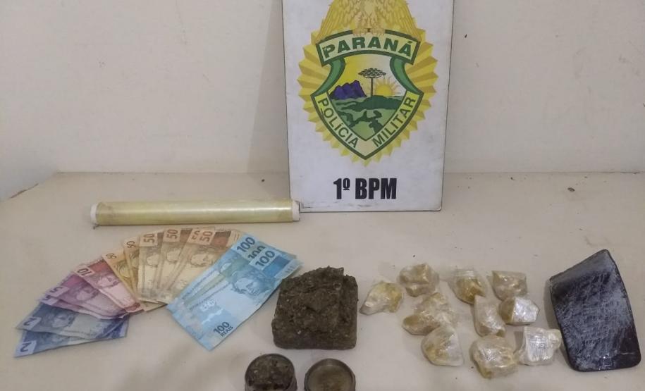 Em Ponta Grossa (PR), 11 pessoas são presas e mais de sete quilos de maconha são apreendidos pela PM