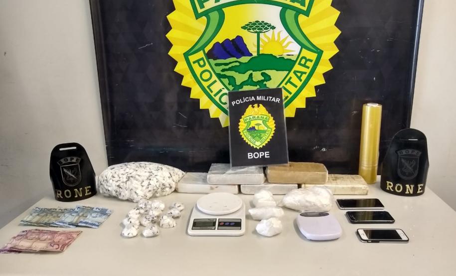 Laboratório de fabricação de cocaína é fechado pela PM no bairro CIC em Curitiba