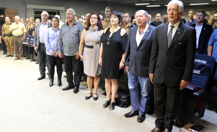 Curitiba, 25 de abril de 2019. Reunião do Conselho Estadual dos CONSEGs.