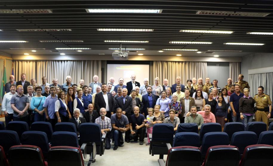 Curitiba, 25 de abril de 2019. Reunião do Conselho Estadual dos CONSEGs.